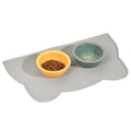 Silicone Pet Mats Food Mat Portable Waterproof Feeding Mat Drinking Bowl Pad for Cats Dogs Pet Accessories