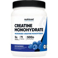 Nutricost Creatine Monohydrate Nutritional Supplement Powder (Blue Raspberry), 17.9 Oz