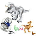 Jurassic World 2 Building Blocks Dinosaurs Figures Bricks Tyrannosaurus Indominus I-Rex Assemble Kids Toys Christmas