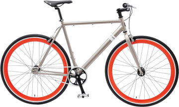 Urban Commuter Bike with Flip-Flop Hub - Single Speed/Fixed Gear, Multiple Color Options, 4 Sizes