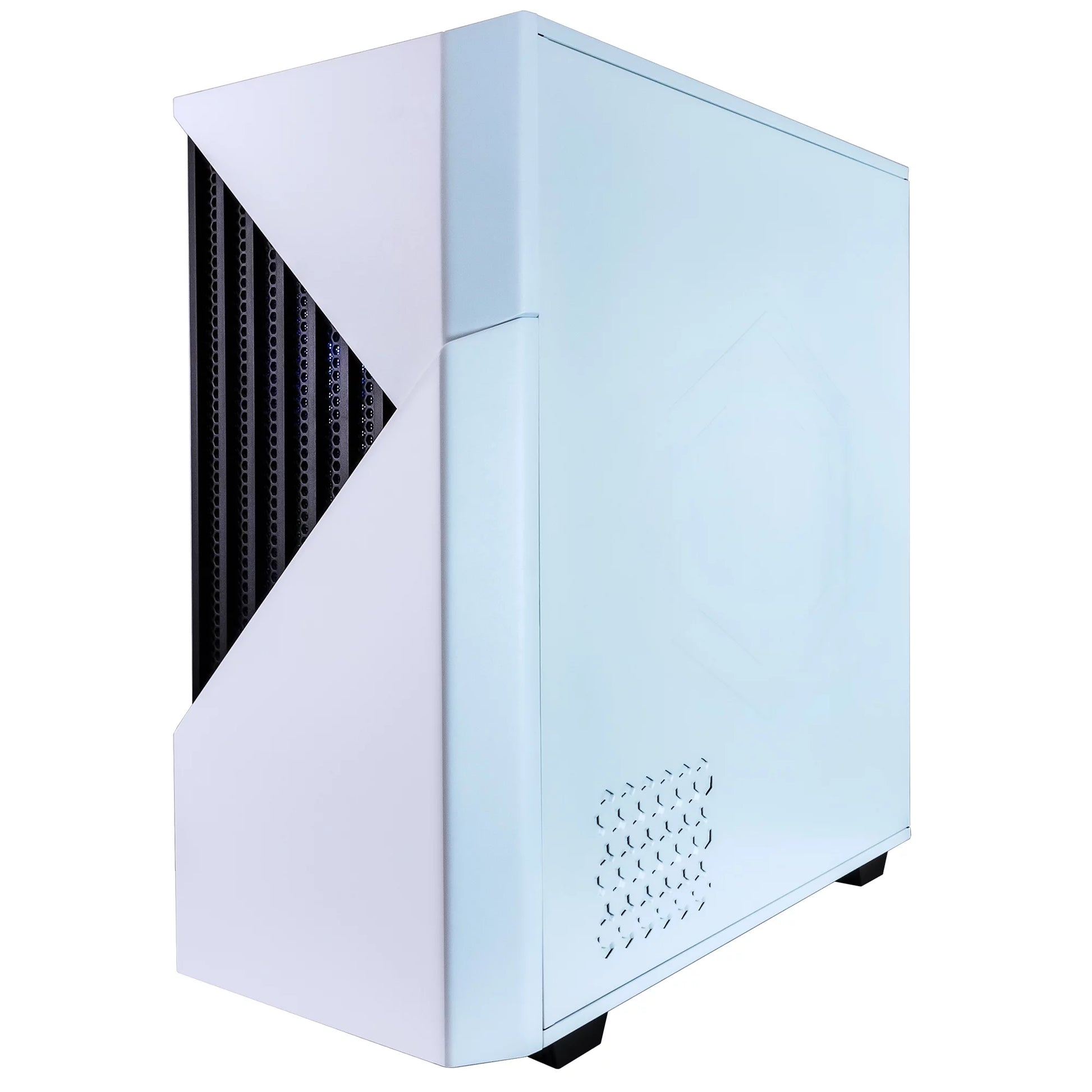 Periphio Castle Prebuilt Gaming PC - AMD Ryzen 5 5600G CPU (4.4Ghz Turbo) | Radeon Vega 7 Igpu (4GB) | 1TB M.2 Nvme SSD Storage | 16GB DDR4 RAM | Windows 11 Gaming Desktop Computer | 5G-Wifi + BT