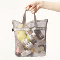 Travel Shower Caddy Tote Bag with Mesh for Gym, Swim, Dorms, and Bathrooms