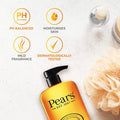 Pears Pure & Gentle with Natural Oils Hand Wash | 98% Pure Glycerin Soap and Moisturizing Liquid Hand Soap for Dry Hands with Natural Essential Oils | Pack of Two | 250 ML