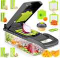 12 in 1 Manual Vegetable Chopper Kitchen Gadgets Food Chopper Onion Cutter Vegetable Slicer