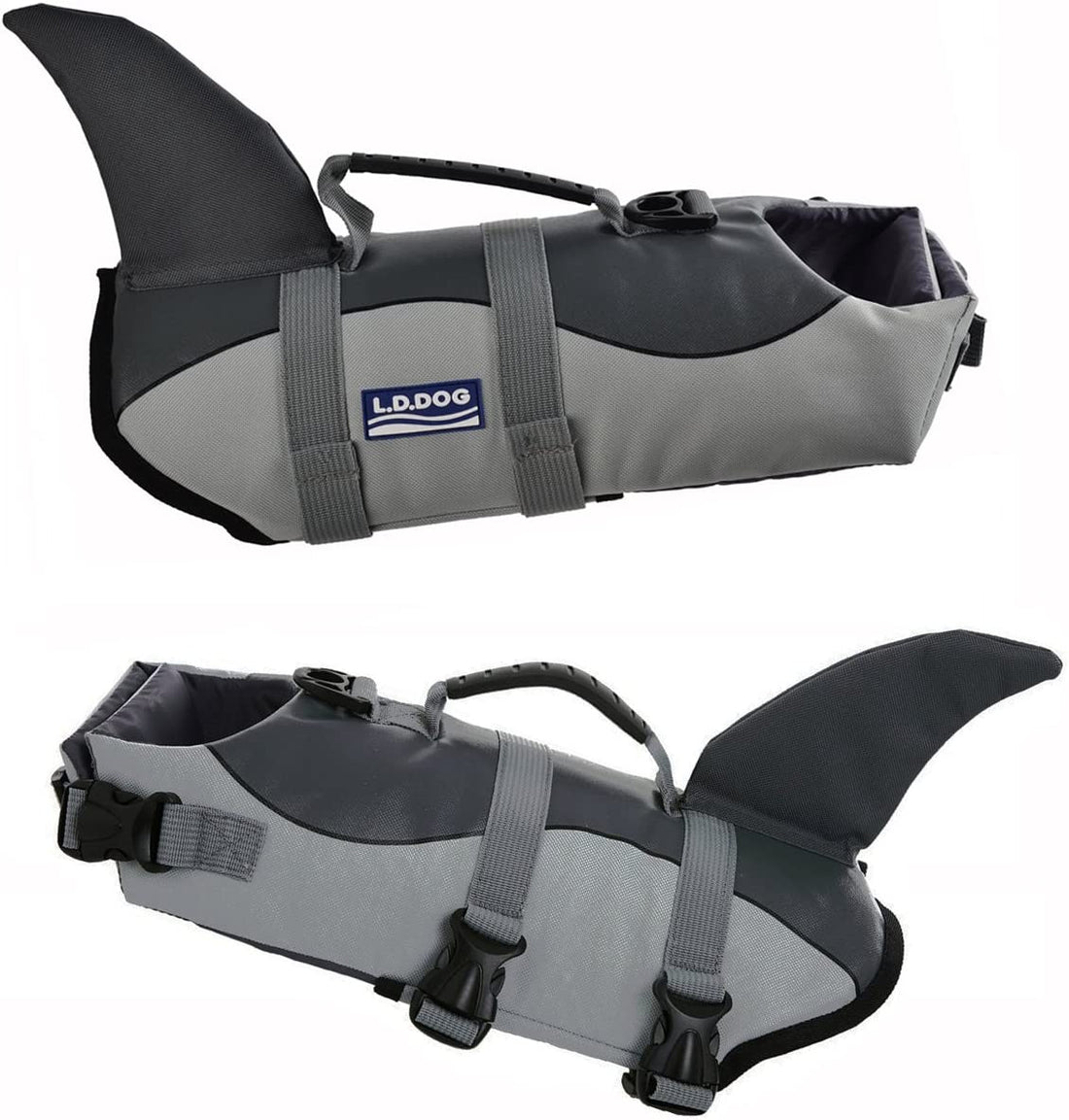 Adjustable Dog Life Jacket for Swimming by A-MORE