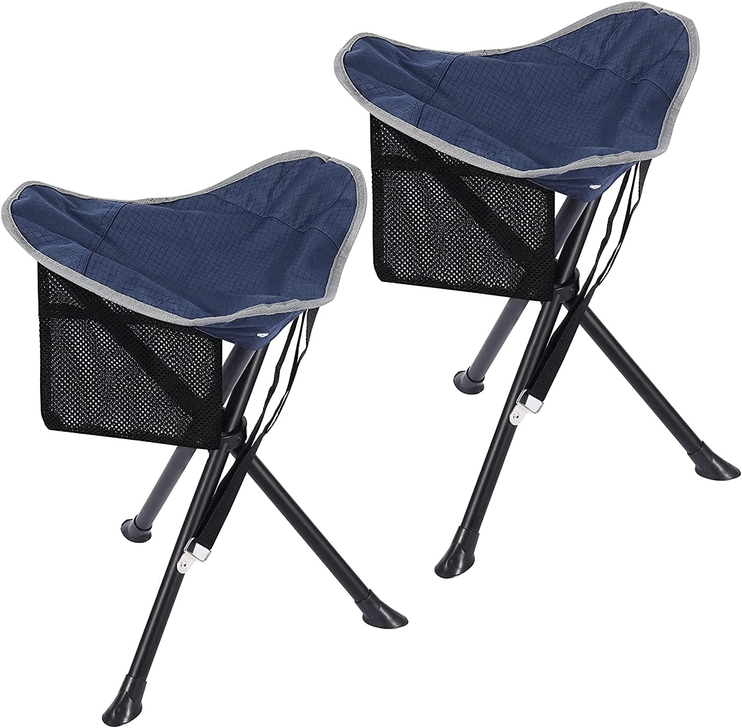 Portable Lightweight Camping Stool Folding 2-Pack for Outdoor Activities