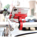 GUB G-81 Bicycle Phone Holder for MTB Road Bike 6063 Aluminum Alloy Ratchet Turntable Bike Phone Holder Bicycle Accessories