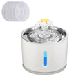 2.4L Automatic Pet Cat Water Fountain with LED Electric Mute Water Feeder USB Drinker Bowl Pet Drinking Fountain Dispenser