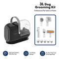 Homeika Dog Grooming Kit, 3L Vacuum with 99% Suction Power, Silent Pet Vacuum Groomer, Dog and Cat Brush