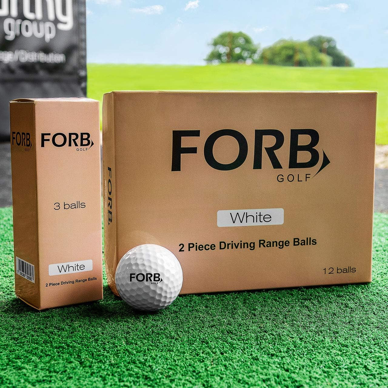 Professional Golf Driving Range Balls - Available in Packs of 3, 12, or 288