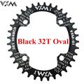 104BCD MTB Bicycle Crank Narrow and Wide Chainring Wheel 30T-52T for Shimano Series Set Star Ring Accessories LIGHTWEIGHT