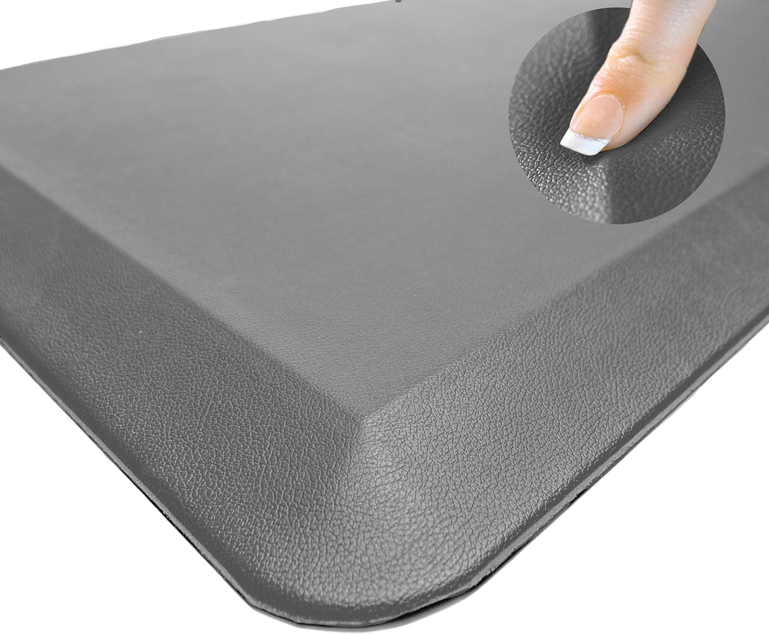 Sky Solutions Oasis Anti Fatigue Mat - Cushioned Comfort Floor Mat for Kitchen, Office, and Garage - Non-Slip Foam Cushion for Standing Desk - Navy, 20" x 32"