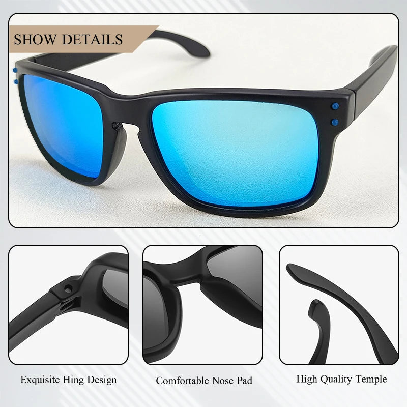 CRIXALIS Polarized Sunglasses for Men Women Designer Driving Night Vision Sun Glasses Male Fishing UV400 Zonnebril Heren 2023