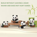 Creative DIY Assemable Animal Cute MINI Chinese Style Animal Panda Building Block Educational Boy Toys for Children Model Bricks