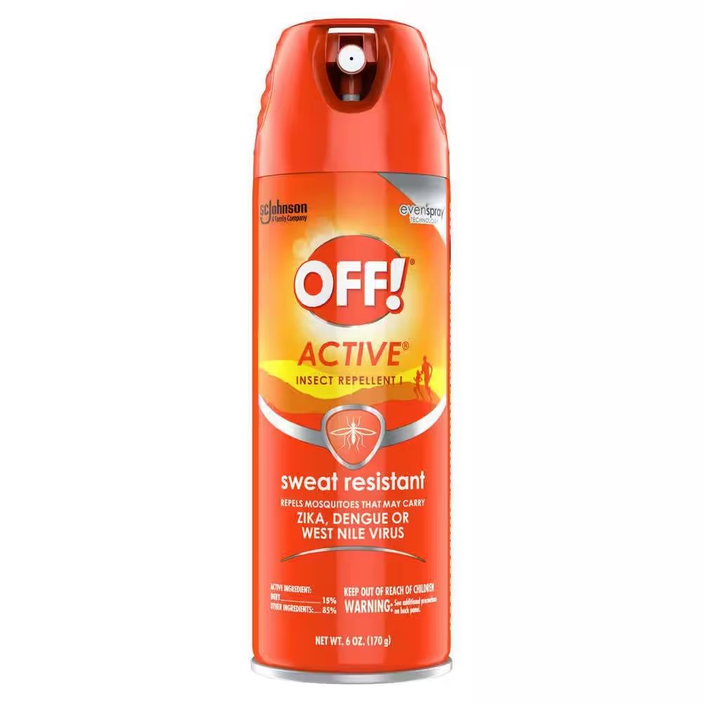 6 Oz. Active Insect Repellent Aerosol Spray