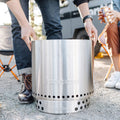 Solo Stove Ranger Stand - Premium Stainless Steel Fire Pit Stand for Safe Deck and Camping Use