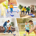 Hover Soccer Ball, 3-In-1 Hover Hockey Ball Kids Toys Set, Indoor and Outdoor Sports Games Toys for Kids Ages 3 4 5 6 7 8-12 - Rechargeable LED Soccer Games Toys for 3-12 Year Old Boys