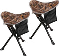 Portable Lightweight Camping Stool Folding 2-Pack for Outdoor Activities