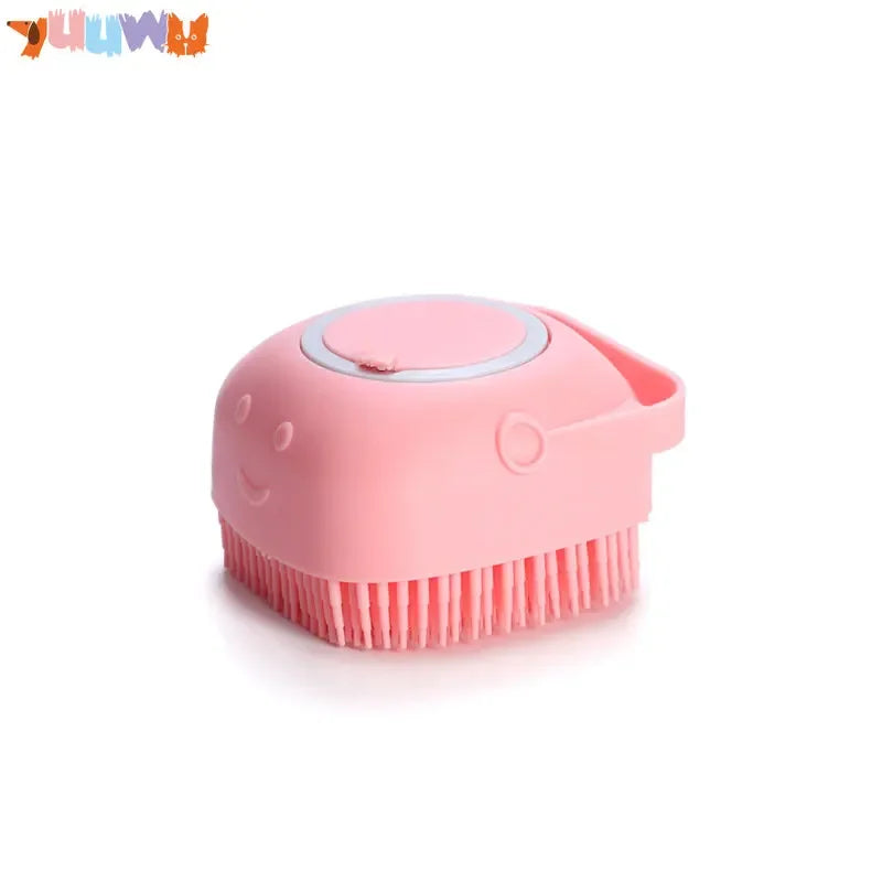 Pets Dogs Shampoo Massager Brush Cats Massage Comb Grooming Scrubber Shower Brush Cleaning Supplies Dogs Wash Supplies Pet Items