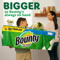 Bounty Select-A-Size Paper Towels, 6 Mega Rolls, White