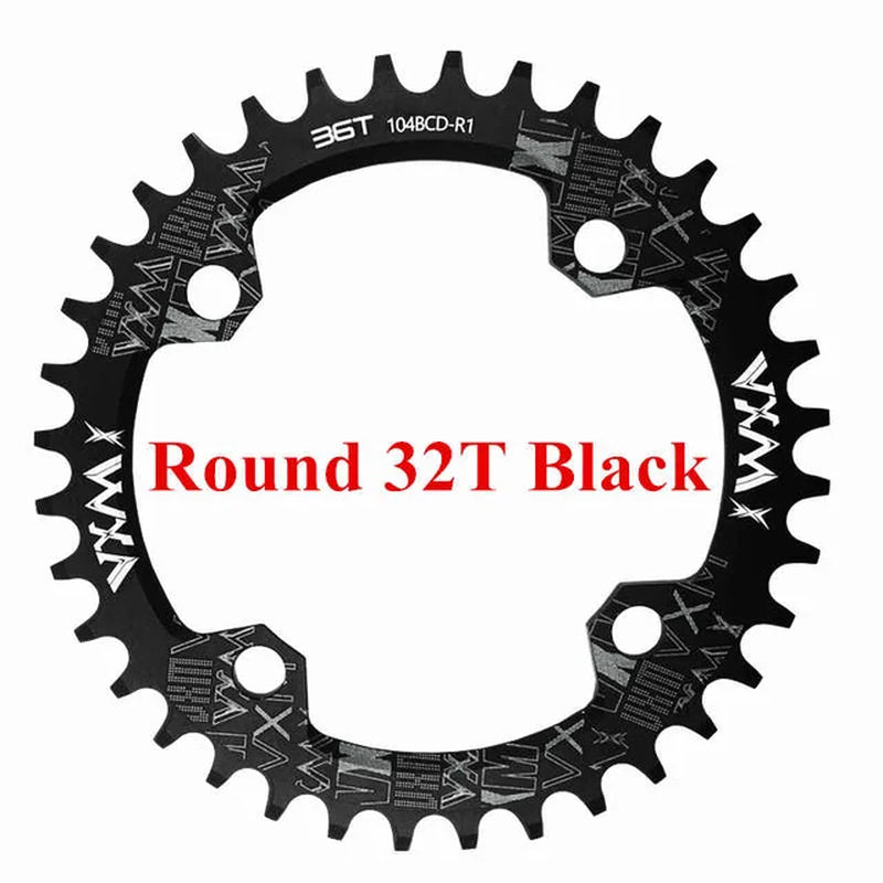 104BCD MTB Bicycle Crank Narrow and Wide Chainring Wheel 30T-52T for Shimano Series Set Star Ring Accessories LIGHTWEIGHT