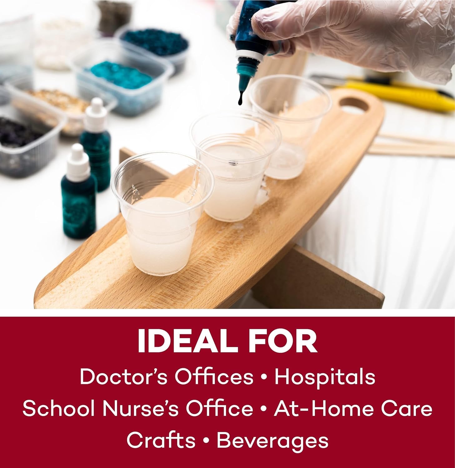 Professional Product Title: "Dealmed 3 oz. Disposable Plastic Cups - 100% Recyclable Cups for Medical Facilities, Schools, and Home Use (Pack of 100)"