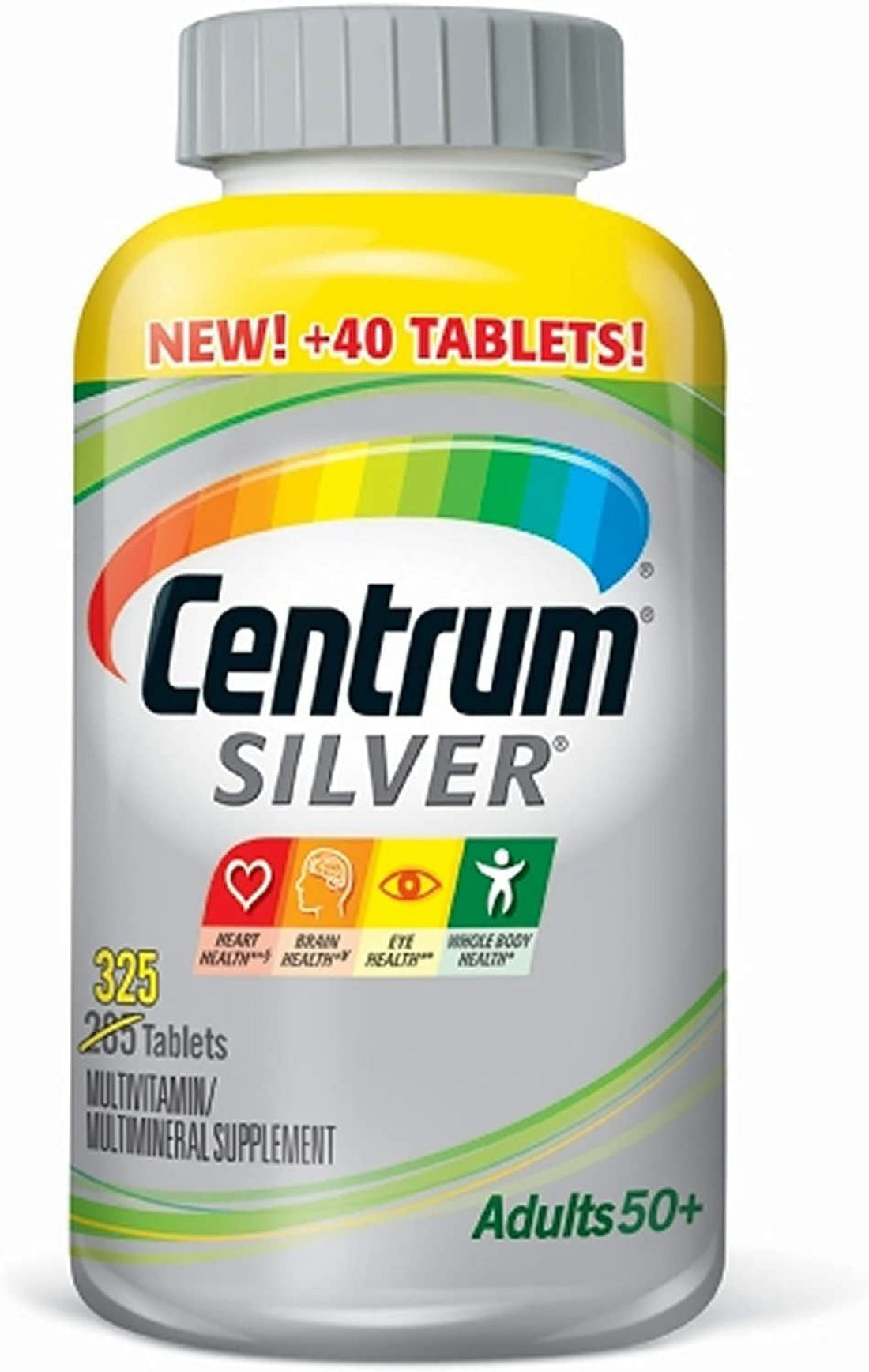 Silver Adults 50+ Multivitamins, 325 Ct.