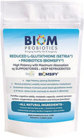 L-Glutathione High Potency Probiotic Suppositories, 500Mg