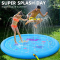 Kids Sprinklers for Outside, Splash Pad for Toddlers & Baby Pool 3-In-1 60