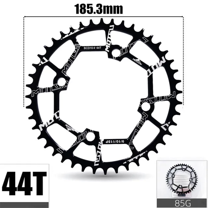 104BCD MTB Bicycle Crank Narrow and Wide Chainring Wheel 30T-52T for Shimano Series Set Star Ring Accessories LIGHTWEIGHT