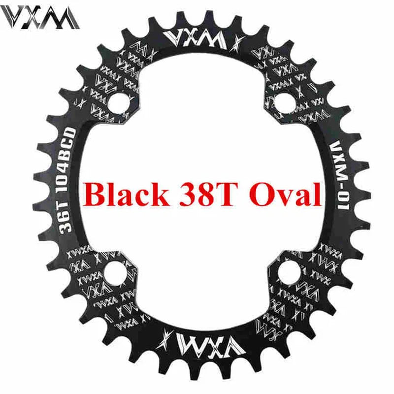 104BCD MTB Bicycle Crank Narrow and Wide Chainring Wheel 30T-52T for Shimano Series Set Star Ring Accessories LIGHTWEIGHT