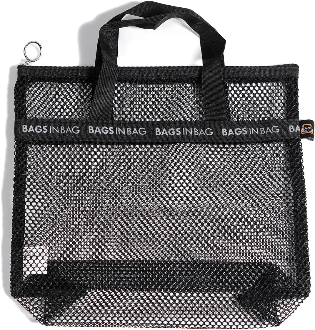 Travel Shower Caddy Tote Bag with Mesh for Gym, Swim, Dorms, and Bathrooms