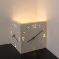 Motion Sensor Backlit Corner Clock