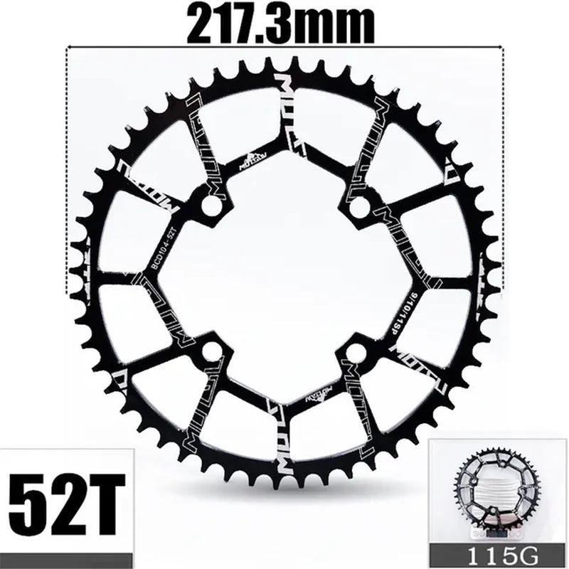 104BCD MTB Bicycle Crank Narrow and Wide Chainring Wheel 30T-52T for Shimano Series Set Star Ring Accessories LIGHTWEIGHT