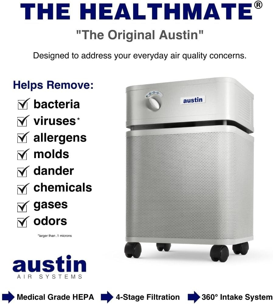 Austin Air Healthmate Standard Air Purifier in Sandstone