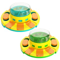 Puzzle Feeder Increase Puppy IQ Training Slow Food Feeding Plate Leakage Training Press Feeder Pet Accessories