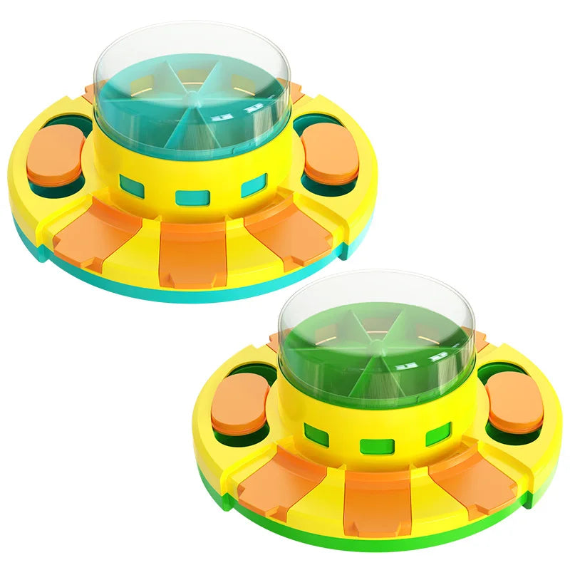 Puzzle Feeder Increase Puppy IQ Training Slow Food Feeding Plate Leakage Training Press Feeder Pet Accessories