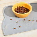 Silicone Pet Mats Food Mat Portable Waterproof Feeding Mat Drinking Bowl Pad for Cats Dogs Pet Accessories