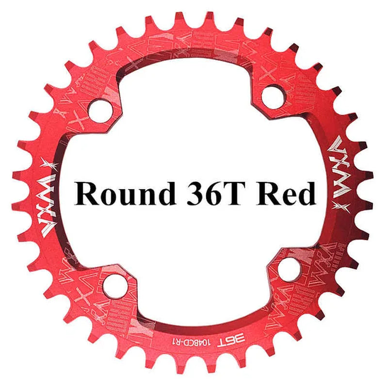 104BCD MTB Bicycle Crank Narrow and Wide Chainring Wheel 30T-52T for Shimano Series Set Star Ring Accessories LIGHTWEIGHT