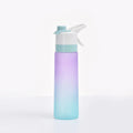 Spray Water Bottle for Girls Outdoor Sport Fitness Water Cup Large Capacity Spray Bottle Drinkware Travel Bottles Kitchen Gadgets