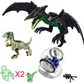 Jurassic World 2 Building Blocks Dinosaurs Figures Bricks Tyrannosaurus Indominus I-Rex Assemble Kids Toys Christmas