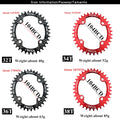 104BCD MTB Bicycle Crank Narrow and Wide Chainring Wheel 30T-52T for Shimano Series Set Star Ring Accessories LIGHTWEIGHT