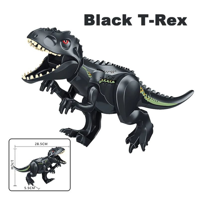 Jurassic World 2 Building Blocks Dinosaurs Figures Bricks Tyrannosaurus Indominus I-Rex Assemble Kids Toys Christmas