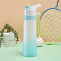 Spray Water Bottle for Girls Outdoor Sport Fitness Water Cup Large Capacity Spray Bottle Drinkware Travel Bottles Kitchen Gadgets